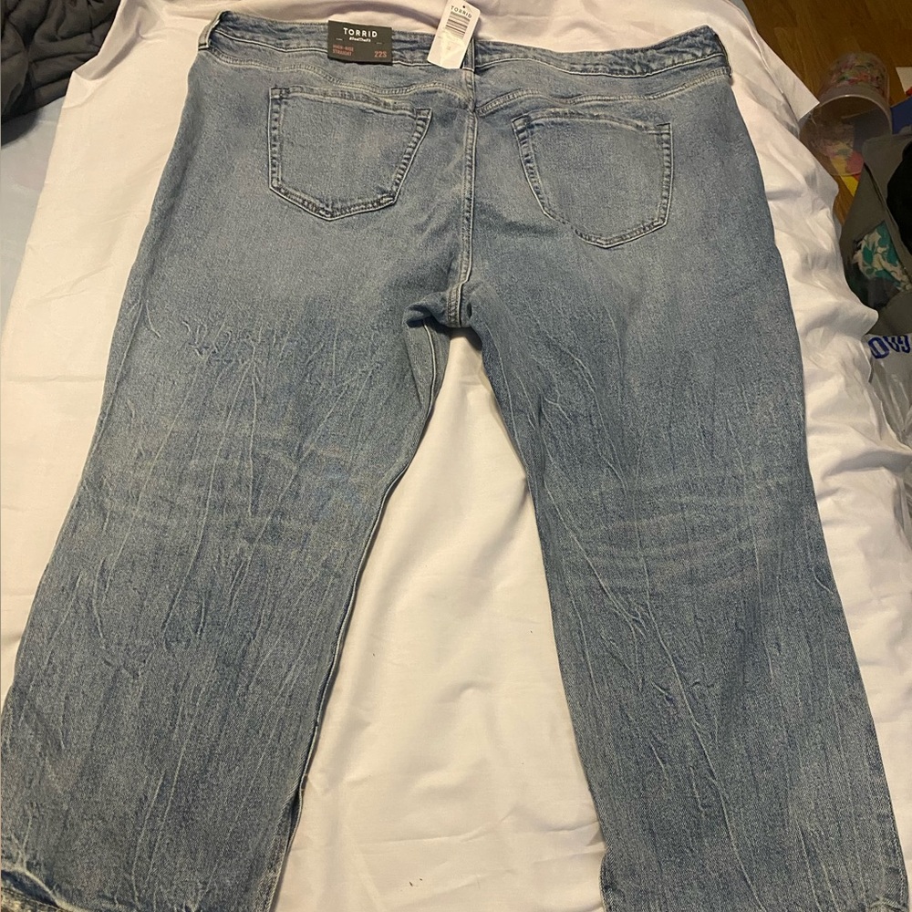 Torrid High Rise Straight NWT - Picture 9 of 10